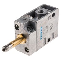 Festo 3/2 Pneumatic Solenoid Valve Solenoid/Spring G 1/8 MFH Series