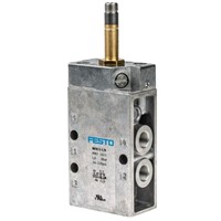 Festo 5/2 Pneumatic Solenoid Valve Solenoid/Spring G 1/8 MFH Series