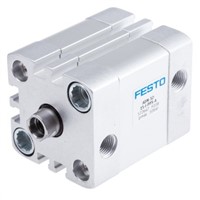 Festo Pneumatic Cylinder 32mm Bore, 15mm Stroke, ADN Series, Double Acting
