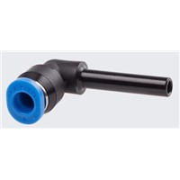 Festo Tube-to-Tube Pneumatic Elbow Fitting Push In 4 mm to Push In 4 mm, QSL Series, 14 bar