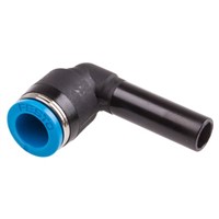 Festo Tube-to-Tube Pneumatic Elbow Fitting Push In 8 mm to Push In 8 mm, QSL Series, 14 bar