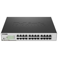 D-Link, 24 port Smart Ethernet Switch, Rack Mount PoE