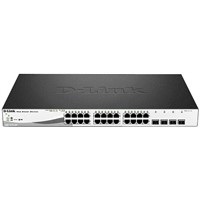 D-Link, 28 port Smart Ethernet Switch, Rack Mount PoE