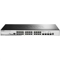 D-Link, 28 port Smart Smart Switch, Rack Mount PoE