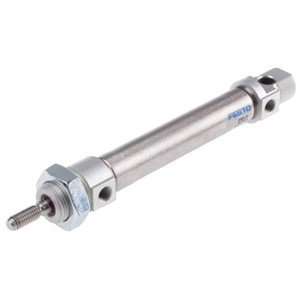 Festo Pneumatic Cylinder 20mm Bore, 80mm Stroke, DSNU Series, Double Acting