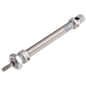 Festo Pneumatic Cylinder 12mm Bore, 80mm Stroke, DSNU Series, Double Acting