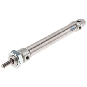 Festo Pneumatic Cylinder 20mm Bore, 125mm Stroke, DSNU Series, Double Acting