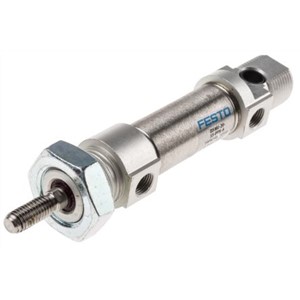 Festo Pneumatic Cylinder 20mm Bore, 15mm Stroke, DSNU Series, Double Acting