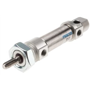 Festo Pneumatic Cylinder 20mm Bore, 20mm Stroke, DSNU Series, Double Acting