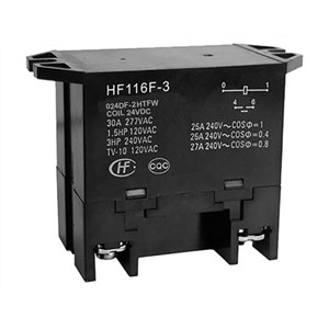 Hongfa Europe GMBH Flange Mount Non-Latching Relay - DPNO, 24V dc Coil, 25A Switching Current, 2 Pole