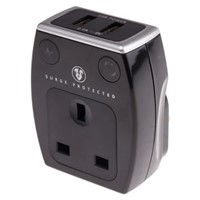 Masterplug Travel Adapter, Rated At 13A