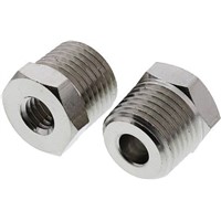 SMC MS Stainless Steel Connector, M5 Male To R 1/8 Female