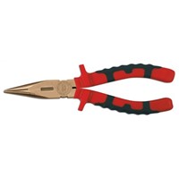 Ega-Master 180 mm Aluminium Bronze Long Nose Pliers, Non Sparking