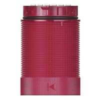 Werma KombiSIGN 40 Red LED Beacon, 24 V dc, Blinking, Base Mount
