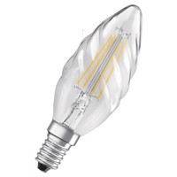 LEDVANCE E14 LED GLS Bulb 4 W(40W), 2700K, Warm White, Candle shape