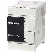 Mitsubishi FX3S PLC CPU - 6 (Sink/Source) Inputs, 4 (Relay) Outputs, Ethernet, ModBus Networking, Mini USB B Interface