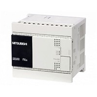 Mitsubishi FX3S PLC CPU - 16 (Sink/Source) Inputs, 14 (Transistor) Outputs, Ethernet, ModBus Networking, Mini USB B