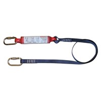 Protecta 2m Fall Arrest Shock Absorbing Lanyard Screw Karabiner Single