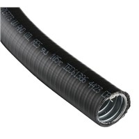 Adaptaflex SPL PVC Coated Galvanised Steel Liquid Tight Conduit Black 32mm 10m