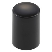 Black Modular Switch Cap, for use with SPUN Series, Round Knob