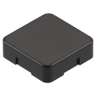 Black Tactile Switch Cap for use with SKHC Series TACT Switch