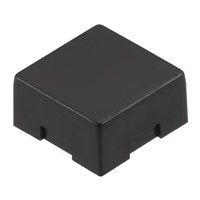 Black Tactile Switch Cap for use with SKEG Series TACT Switch