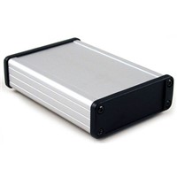 Hammond 1457, Aluminium Enclosure, 87 x 131.2 x 31.4mm Clear