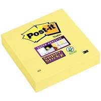 Post-It Yellow Sticky Note, 90 Notes per Pad, 76mm x 76mm