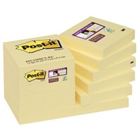 Post-It Yellow Sticky Note, 90 Notes per Pad, 47.6mm x 47.6mm