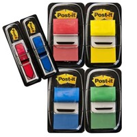 Post-It Assorted Sticky Note, 25.4mm x 43.2mm