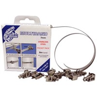 Jubilee 11 Piece Stainless Steel Worm Drive Hose Clip Kit