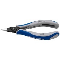 Knipex 130 mm Chrome Vanadium Steel Round Nose Pliers, Jaw Length: 22.7mm