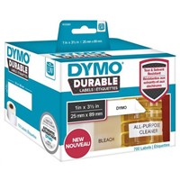 Dymo Black on White Label Printer Tape &amp;amp; Label