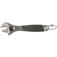 Bahco Adjustable Spanner, 257 mm Overall Length, 31mm Max Jaw Capacity, Blackened Finish