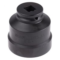 SKF TMFS13 94mm Axial Lock Nut Non-Impact Socket With 3/4 in Drive , Length 63 mm