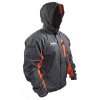 Scruffs Worker Grey/Orange Jacket, Men's, L, Waterproof