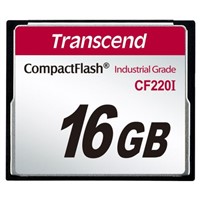 Transcend CF220I CompactFlash Industrial 16 GB SLC Compact Flash Card