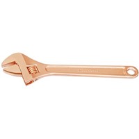 Bahco Adjustable Spanner, 150 mm Overall Length, 18mm Max Jaw Capacity, Straight Handle