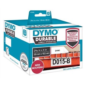 Dymo Black on White Label Printer Tape & Label