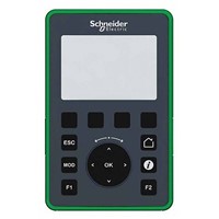 Schneider Electric Modicon M221 Backlit STN LCD HMI Panel, 1 port, 5 V dc Supply, 80 x 63 x 126 mm