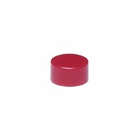 Red Push Button Cap, for use with AB Series, BB Series, FB, M2B Series, MB24 Series, Round Cap
