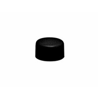 Black Push Button Cap, for use with SB40 Series, Slip-On Cap
