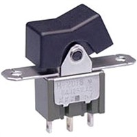 NKK Switches Single Pole Double Throw (SPDT), On-Off-On Rocker Switch Panel, PCB, Snap-In