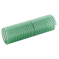 Merlett Plastics PVC Hose, Green, 26.2mm External Diameter, 10m Long, Reinforced, 65mm Bend Radius, Liquid Applications