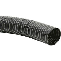 Merlett Plastics Glass Fibre Reinforced Neoprene 4m Long Black Flexible Ducting