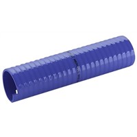Merlett Plastics PVC Hose, Blue, 34mm External Diameter, 5m Long, Reinforced, 90mm Bend Radius, Oil Applications