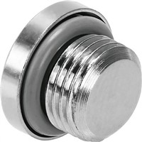 Festo Nickel Plated Brass G 1/8 Blanking Plug , Chemical Resistant , Food Grade