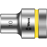 Wera 003601 10mm Hex Socket With 1/2 in Drive , Length 37 mm