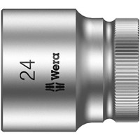 Wera 003614 24mm Hex Socket With 1/2 in Drive , Length 37 mm