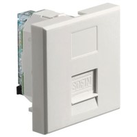 RJ45 OUTLET 45X45 CAT5E FTP 100 OHMS